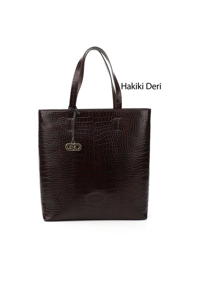 Gönderi R Kadıın Kahve Krako Hakiki Deri El Ve Omuz Çantası Ddzw002b8179 Kahverengi