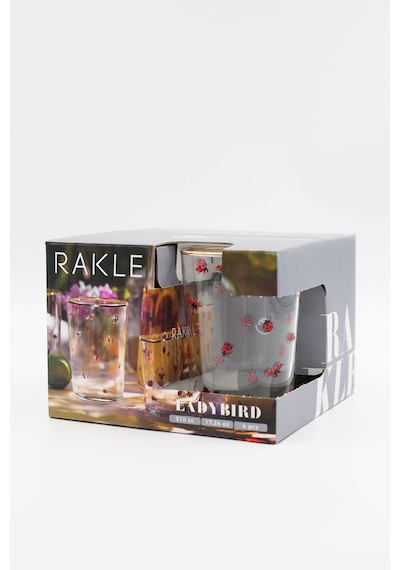 Rakle Lady Bird Meşrubat Bardağı Seti 4'lü 510 CC