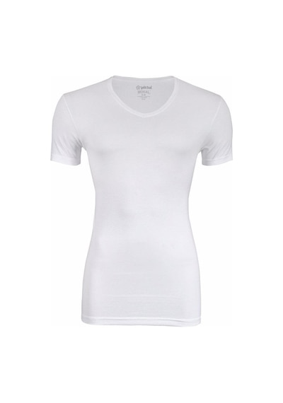 3'Lü Yıldız Erkek Modal Pamuk V Yaka Fanila T-Shirt