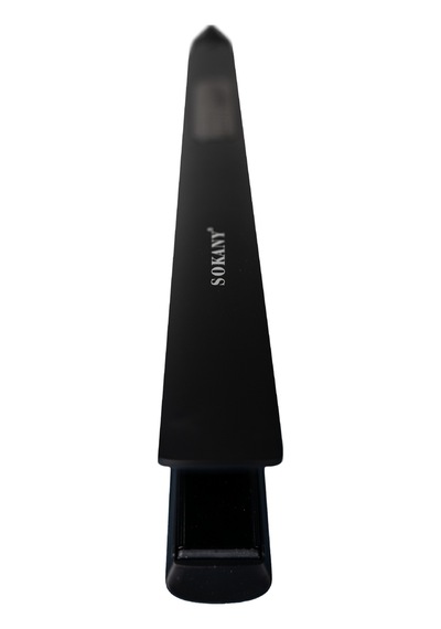 Sokany Siyah Seramik Saç Düzleştirici 230 C Isı Ayarlı, Ekstra Uzun 25x120 Mm Floating Plaka Hs-950b