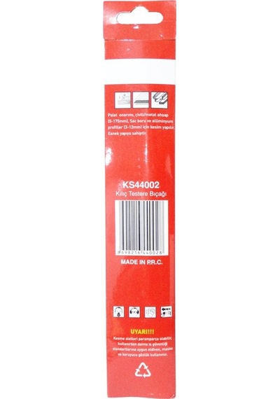 Knisaw Ks44002 Panter Testere Bıçağı 225mm 5 Parça - Çivili Ahşap