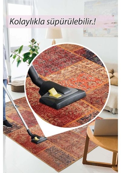 Artloop Jazz Şönil Dokuma Pamuk Polyester Multi Halı Al 16