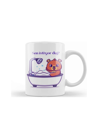 Sen İstiyor Duj Kupa Bardak Porselen Karışık