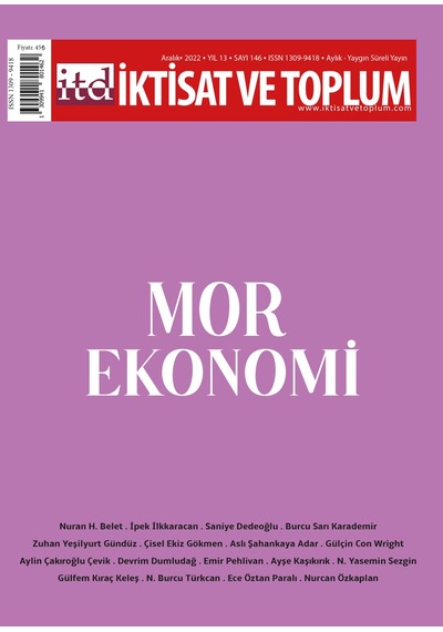 İktisat ve Toplum Dergisi 146. Sayı: Mor Ekonomi