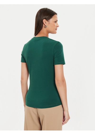Tommy Hilfiger Kadın Logo T-shirt Haki