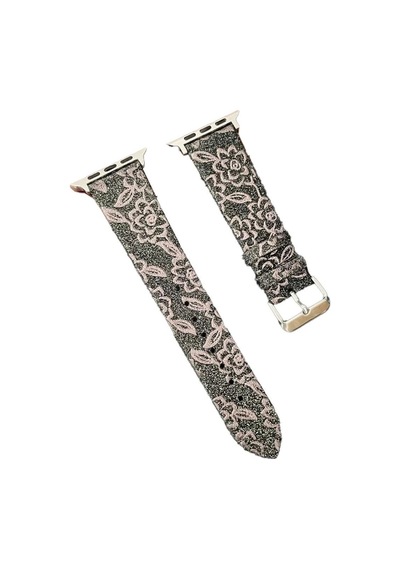 Apple Watch Uyumlu 38mm Creeper Desenli Kordon Saat Değildir