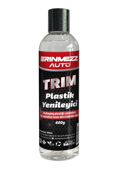 Erinmezz Auto Plastik Yenileyici Ve Parlatıcı-trım-400gr