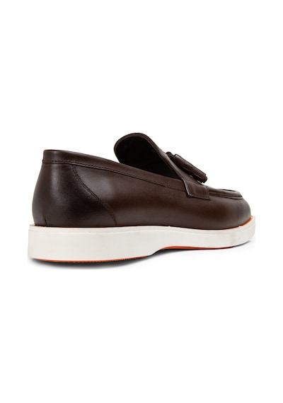 Deery Hakiki Deri Kahverengi Püsküllü Erkek Loafer - 01958mkhvc01 Kahverengi