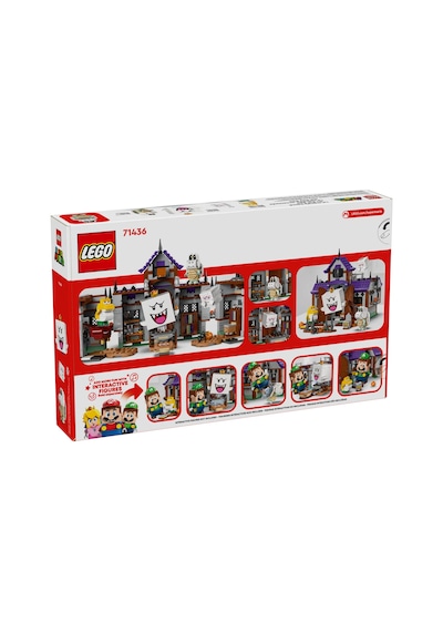 LEGO® Super Mario™ King Boo’nun Perili Köşkü 71436 - 8 Yaş ve Üzeri Nintendo® Macerası İçeren Yaratıcı Oyuncak Yapım Seti (932 Parça)