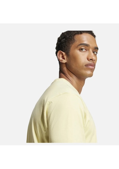 Adidas Sportswear Essentials Linear Single Jersey Short-sleeve Erkek Tişört Je9003