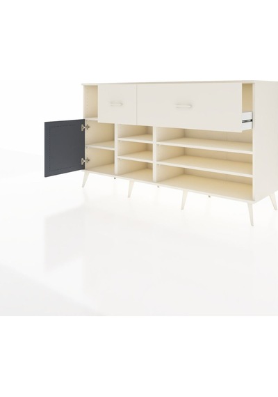 Kronos Konsol 6 Raflı 2 Çekmeceli Tek Kapaklı 176x59x99 Aytaşı-a Aytaşı-antrasit/aytaşı Kronos Konsol 6 Raflı 2 Çekmeceli Tek Kapaklı 176x59x99 Aytaşı-a Aytaşı-antrasit/aytaşı