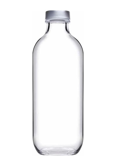 80401 Iconıc Bottle 340 Cc Kapaklı Şişe Beyaz
