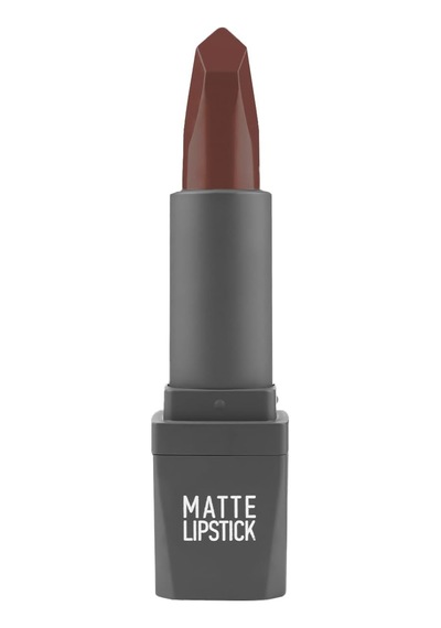 Yoğun Renk Veren Uzun Süre Kalıcı Nemlendirici Kadifemsi Mat Ruj - Matte Lipstick 413 Dusty Plum Çok Renkli