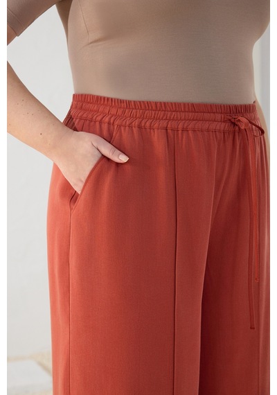 Aker Tarçın Tencel Pantolon Etek Tarçın Tarçın