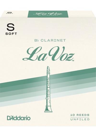 D'addario Rcc10sf La Voz Bb Klarnet Kamışı Soft Sertlik Profesyonel/caz - 10'lu Paket Caz İçin Yumuşak Ton Ve Kolay Çalım