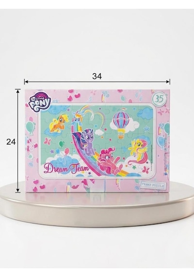 My Little Pony 35 Parça Frame Puzzle Dream Team Çocuk Zeka Geliştirici Eğitici Öğretici Yapboz