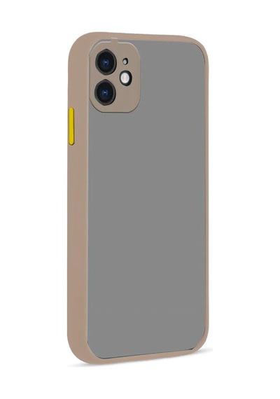 Newface Apple, Uyumlu iPhone 12 Kılıf Montreal Silikon Kapak Semeglbl - 28 - Pembe