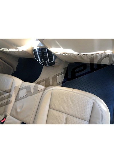 Porsche Cayenne 2011-2018 3D Havuzlu Sert Kaucuk Paspas Paspas