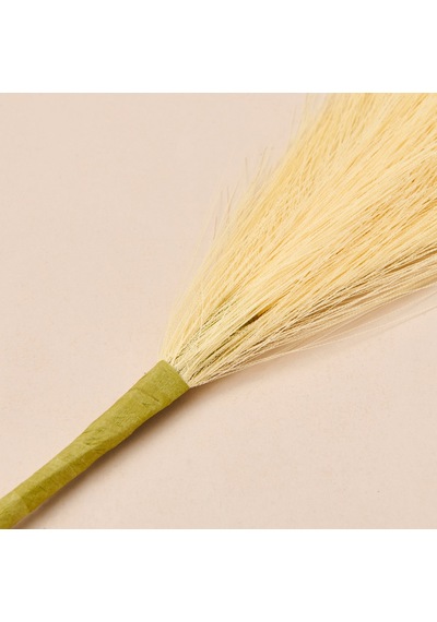 Dekoratif Tüy - Sarı - 44 Cm