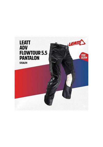 Leatt Adv Flow-tour 5.5 Siyah Motosiklet Pantolonu
