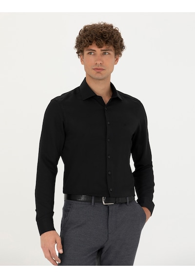 Pierre Cardin Erkek Siyah Gömlek Desenli 50275692-vr046 Siyah Pierre Cardin Erkek Siyah Gömlek Desenli 50275692-vr046 Siyah