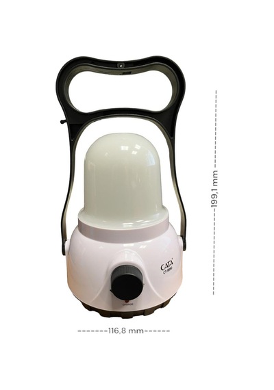 Cata Abant Gemici El Feneri Şarjlı Ledli 8 Watt Ct-9950 Beyaz