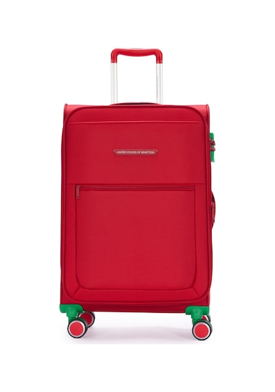 United Colors Of Benetton Ultra Light Kumaş Orta Boy Valiz Kırmızı Bnt2800
