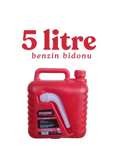 Klc 5l Statik Olmayan Boşaltma Borulu Kulplu Mazot Benzin Taşıma Akaryakıt Depolama Bidonu 5 Litre Klc 5l Statik Olmayan Boşaltma Borulu Kulplu Mazot Benzin Taşıma Akaryakıt Depolama Bidonu 5 Litre