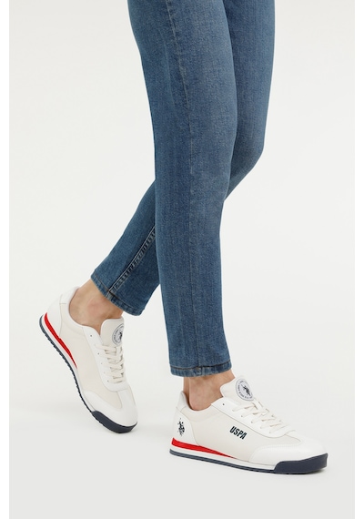 U.S. Polo Assn. DEEP SUMMER 3FX Beyaz Erkek Sneaker Beyaz