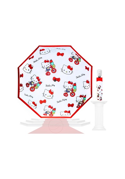 Heydiye Fantastik Kids Uv99+ Güneş / Yağmur Hello Kitty Otomatik Aç/kapa Şemsiye Çok Renk