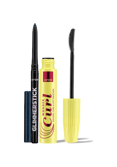 Wondercurl Maskara Ve Pırıltılı Göz Kalemi Paketi Diğer