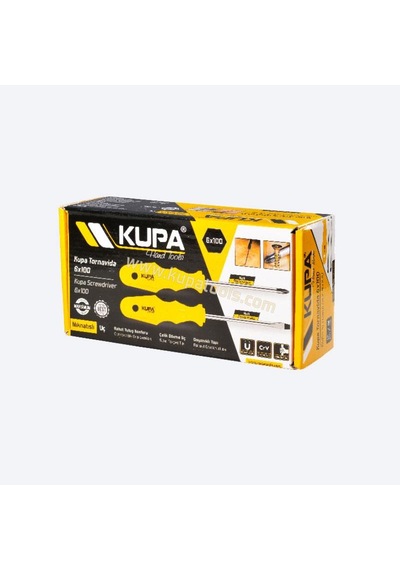 Kupa Tornavida Mıknatıslı Yıldız Uçlu 6.0 - 15 Cm.