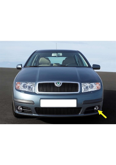 Skoda Fabia MK1 2005-2008 Ön Tampon Sol Sis Farı 7H0941699C