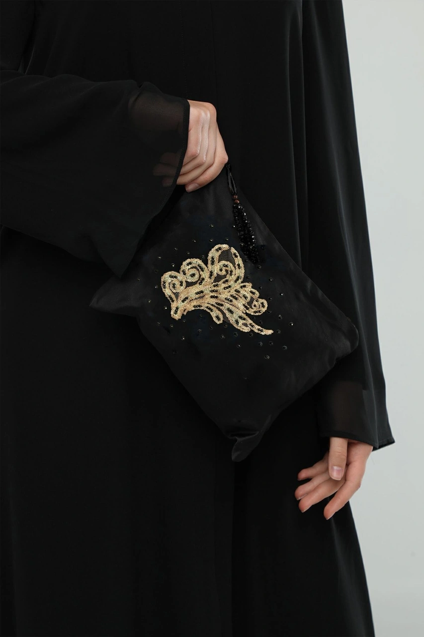 Elysianfidan Portföy Clutch Özel Tasarım El İşlemeli Sırma Motifli Saten Siyah Çantası Siyahsırma1 Elysianfidan Portföy Clutch Özel Tasarım El İşlemeli Sırma Motifli Saten Siyah Çantası Siyahsırma1