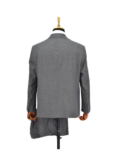 Suitmen Erkek 4 Drop Çift Yırtmaçlı Takım Elbise Bgl-st04565 Koyu Gri