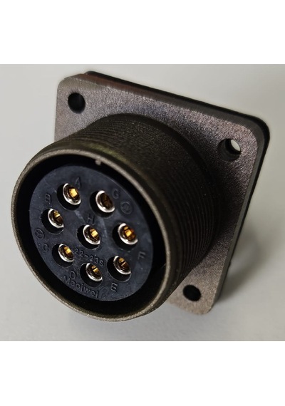 Maojwei Ms3102-22-23s ,düz/sabit M35/8pin/dişi Konnektör