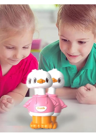 Canem Oyuncak Küçük Displayde Bas Bırak Ördek - Pembe