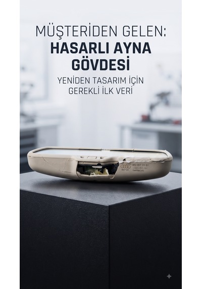 Audi A4 Q5 A5 Uyumlu Otomatik Kararan İç Dikiz Aynası Plastik Gövde 8r0857511by Muadili 0