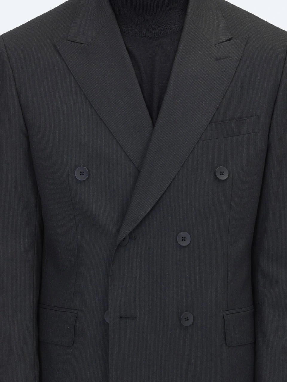 Kip Siyah Mikro Modern Fit Takım Elbise Siyah
