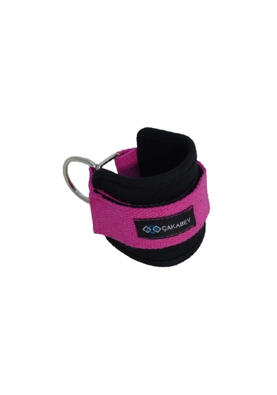 D Ring Fitness Ayak Bileği Ağırlık Çalışma Kemeri Ankle Straps Fitness 1 Çift Sağ/sol Takım Fuşya