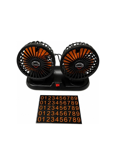Çakmaklık Girişli Araç İçi Vantilatör 360 Dönebilen Torpido Üstü Soğutucu Fan