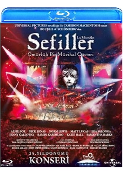 Les Miserables - Sefiller Müzikal Blu-Ray