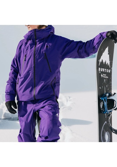 Burton Burton Mens Reserve Gore-tex 2l Insulated Erkek Mor Snowboard Ceketi 30524