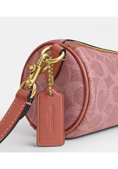 Coach Barrel Bag Kadın Omuz Çantası Açık Pembe