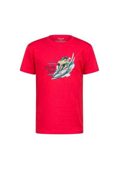 2as Aja Çocuk Baskılı T-shirt 216 Kırmızı