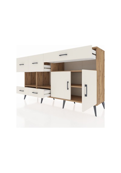 Hyperion Konsol 4 Raflı 5 Çekmeceli 2 Kapaklı 176x44x99 Çam-aytaşı Atlas Çam/aytası - Atlas Çam Hyperion Konsol 4 Raflı 5 Çekmeceli 2 Kapaklı 176x44x99 Çam-aytaşı Atlas Çam/aytası - Atlas Çam