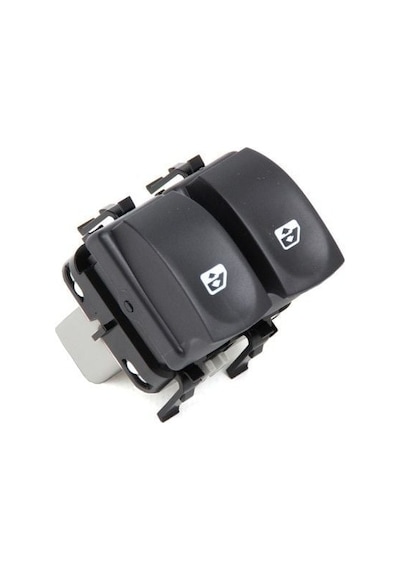 Aempart Cam Anahtarı Renault Clıo Iıı Symbol Sol Siyah Gri 05-14 Aem30 0726b