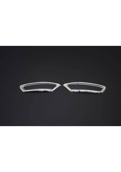 Omsa Vw Passat B8 Krom R Line Difüzör Egzoz Çerçevesi 2015-2019 Arası