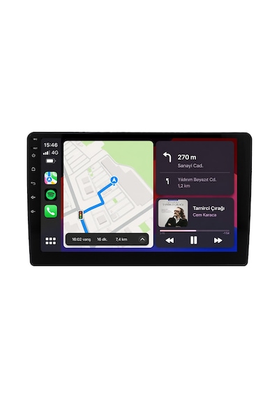 Citroen C5 2008-2015 Android Multimedya Carplay Android Auto Navigasyon Kameralı 8gb Ram 128gb Pro 10"