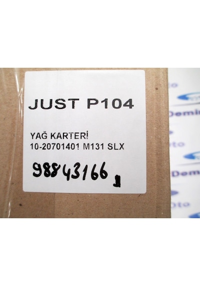 98843166 Karter Doğan Slx-Kartal Slx-Şahin Mpi-İe JUST